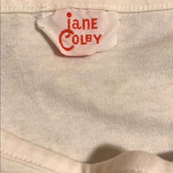 Vintage Jane Colby anchor shirt size medium - Picture 2 of 3
